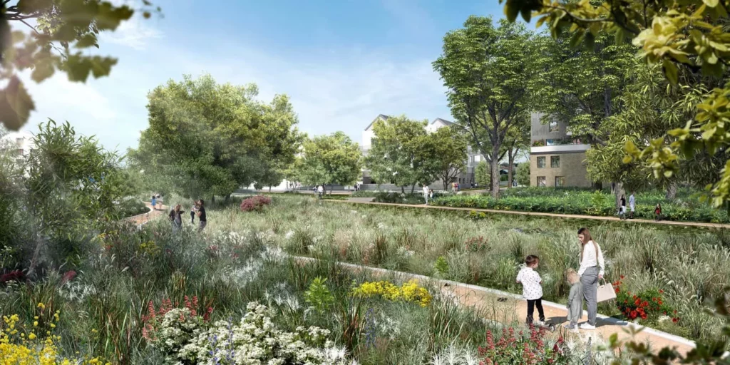 Écoquartier Le Parc du Lac à Voisins-le-Bretonneux 5 Écoquartier Le Parc du Lac Voisins-le-Bretonneux