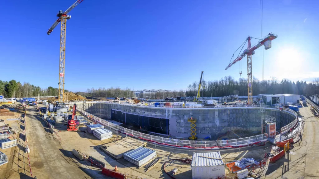La ligne 18 et ses aménagements 19 chantier ligne 18 gare SQY