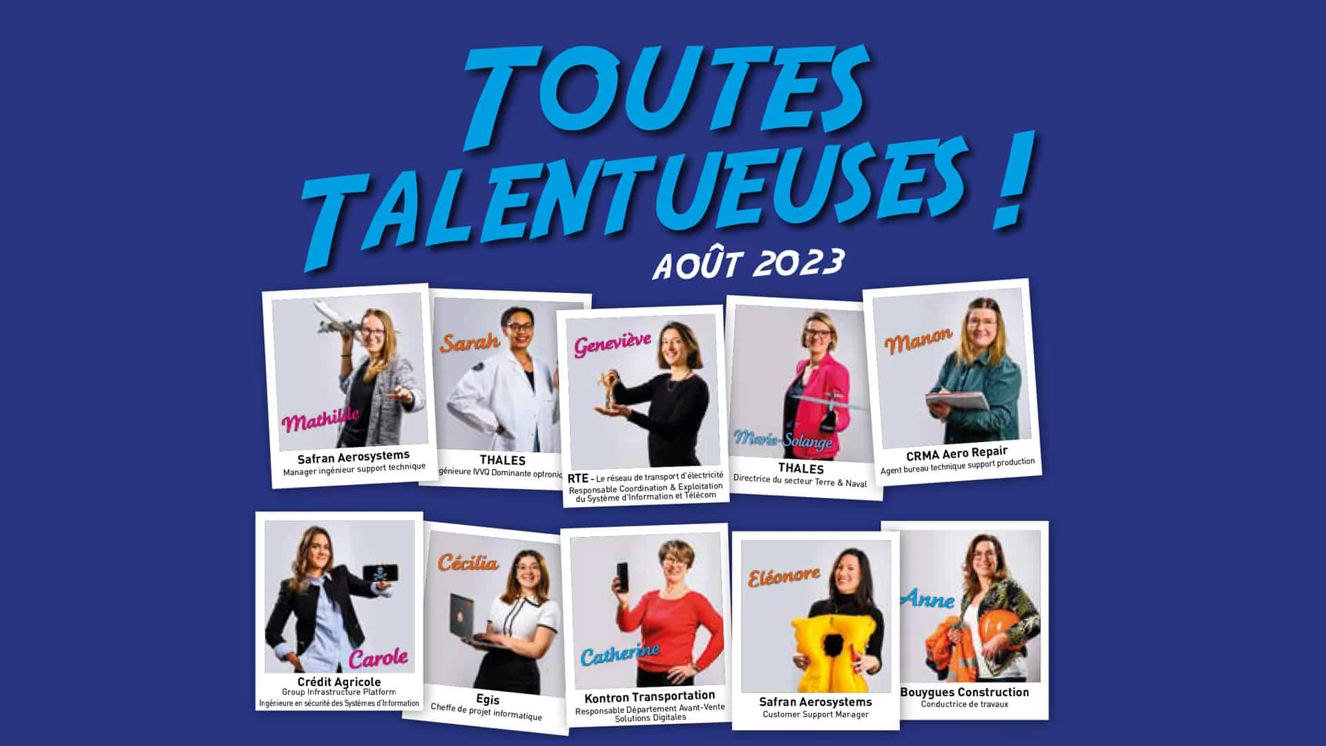 Actualités Toutes talentueuses