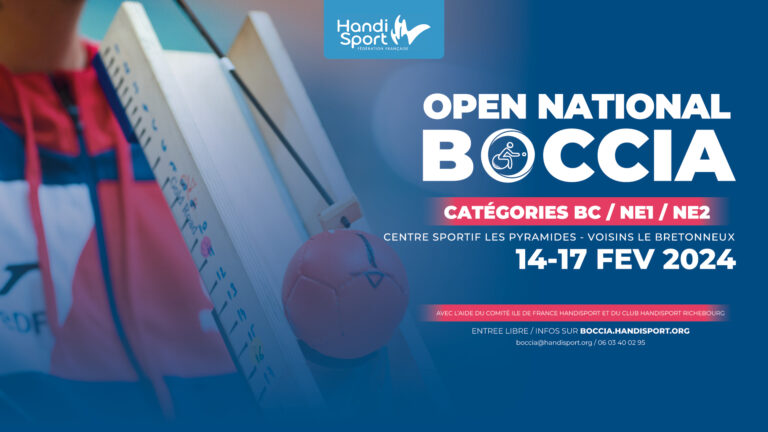 Open national de Boccia à Voisins-le-Bretonneux
