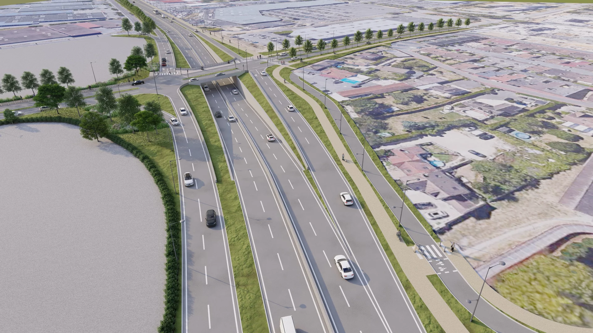RN10 : réaménagement du carrefour de La Malmedonne 7 Carrefour de la Malmedonne 2