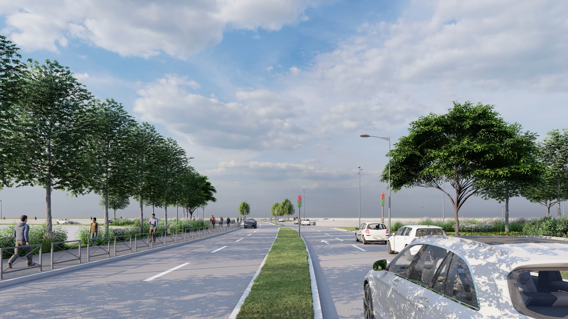 RN10 : réaménagement du carrefour de La Malmedonne 3 Carrefour de la Malmedonne 6