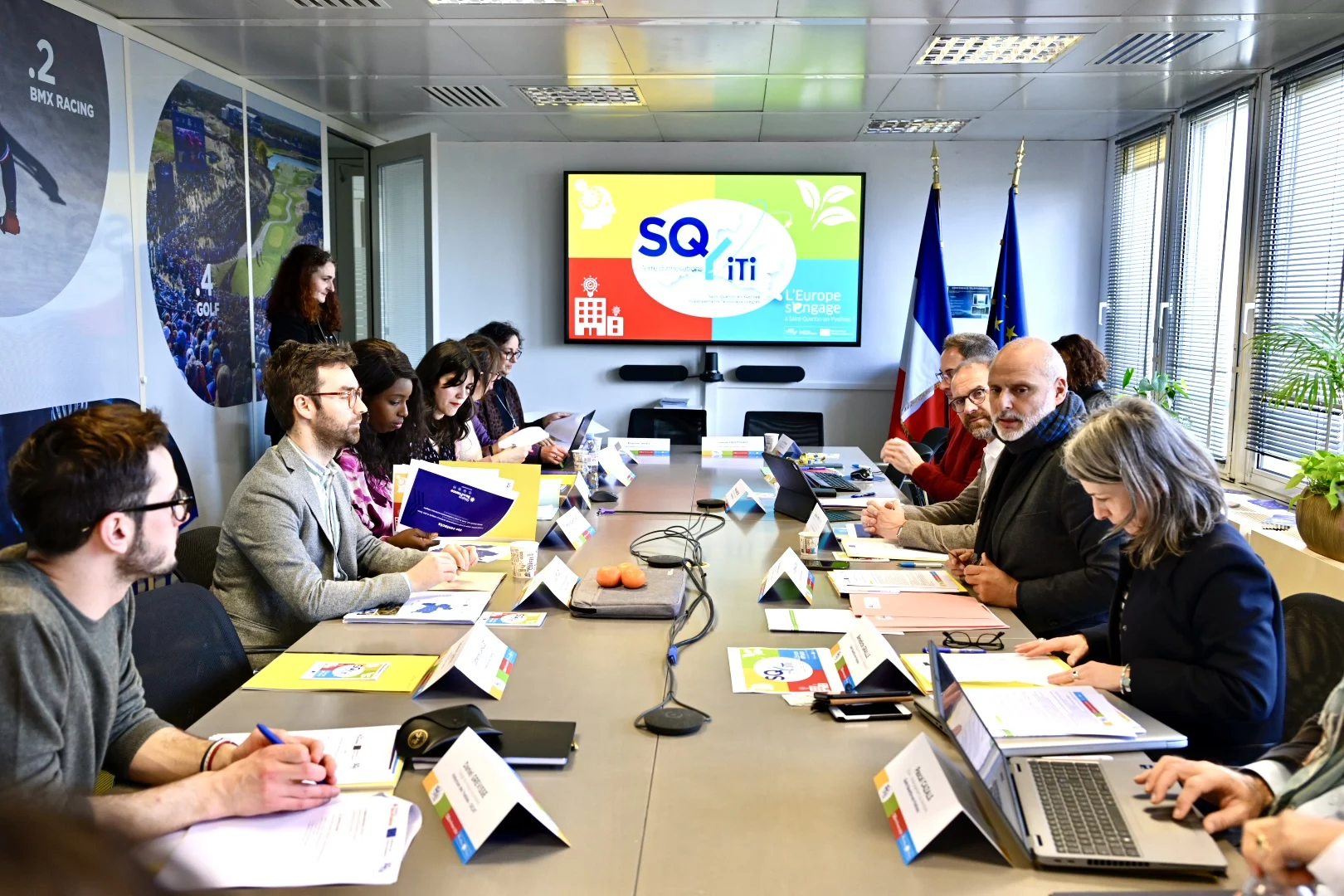 L’Europe s’engage à SQY 3 L'Europe s'engage à SQY