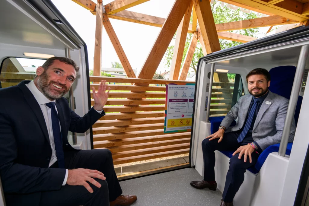 UrbanLoop, les navettes autonomes pour les JOP 4 UrbanLoop Fan zone JOP 2024