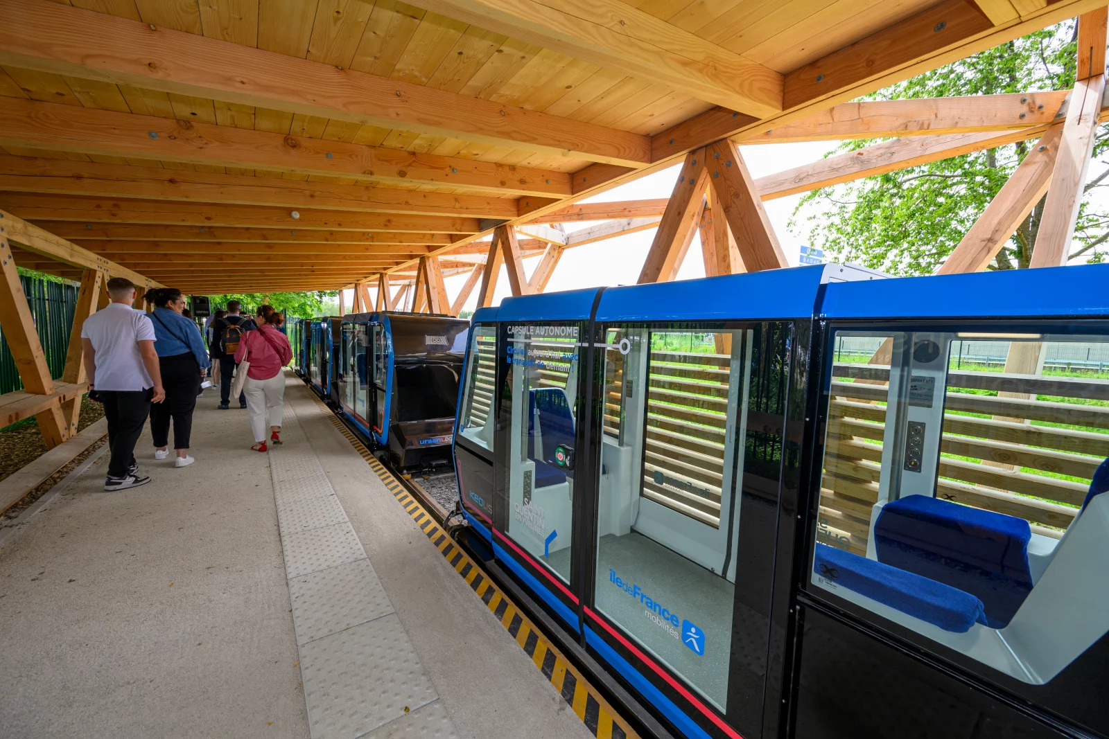 Les transports de demain 5 urbanloop mobilité de demain Fan zone JOP 2024