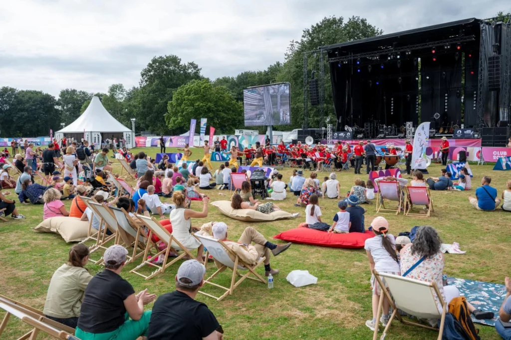 Clôture des Jeux Olympiques 2024 à SQY 6 Fan zone SQY JOP 2024