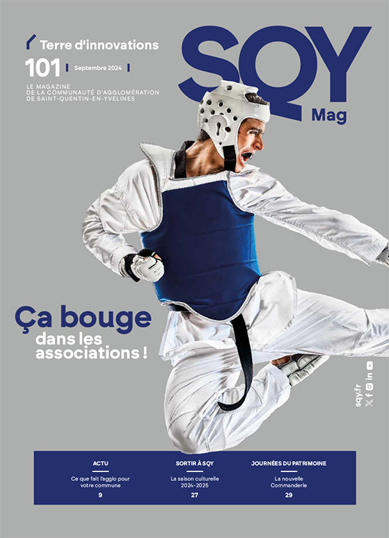 SQY Mag 101 couverture septembre 2024