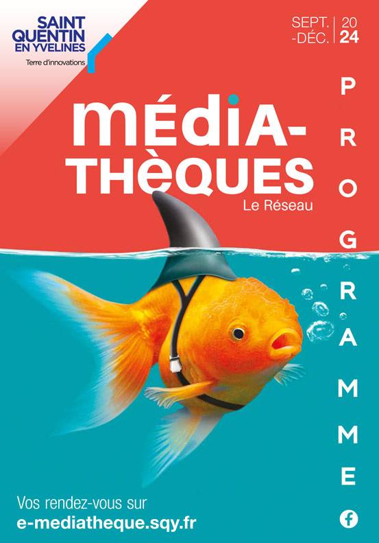 programme médiathèques de SQY sept-dec 2024