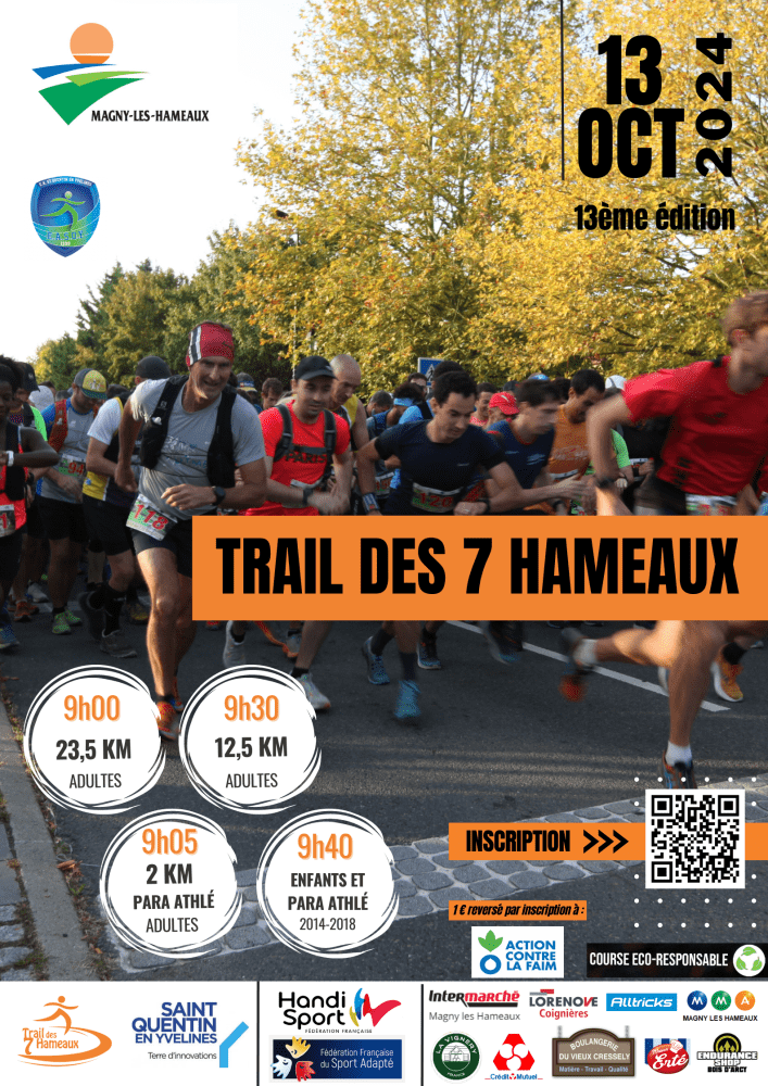 Trail des 7 hameaux affiche