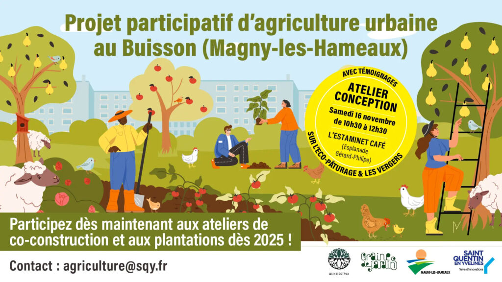 Atelier participatif au Buisson agriculture locale Magny