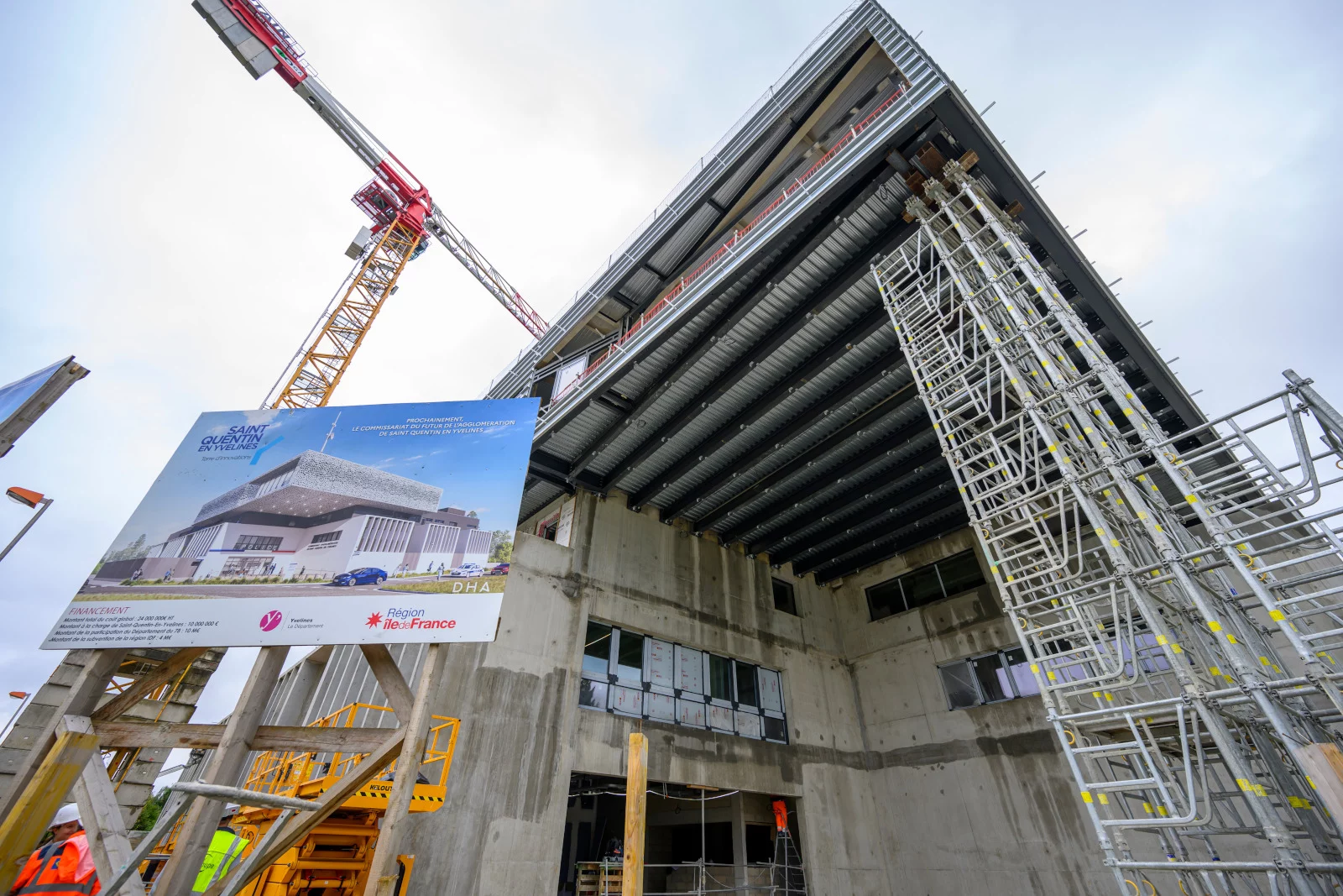 Hôtel de police de SQY : le futur en approche 2 Hôtel de police de SQY Élancourt