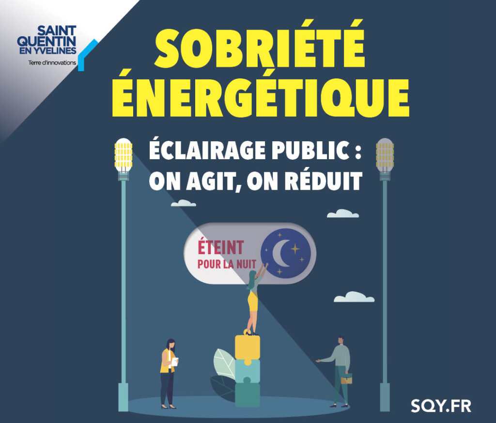 sobriété énergétique visuel éclairage public