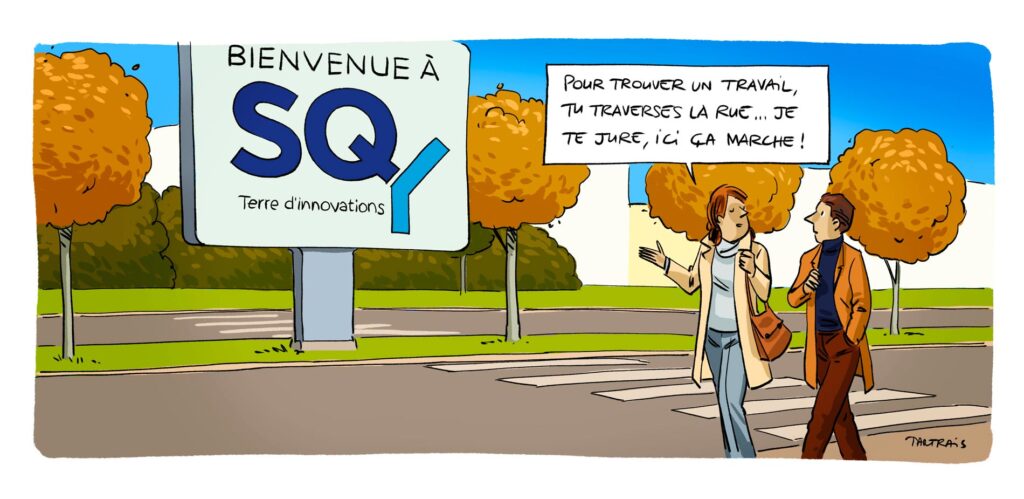 Dessin Tartrais SQY Mag décembre 2024