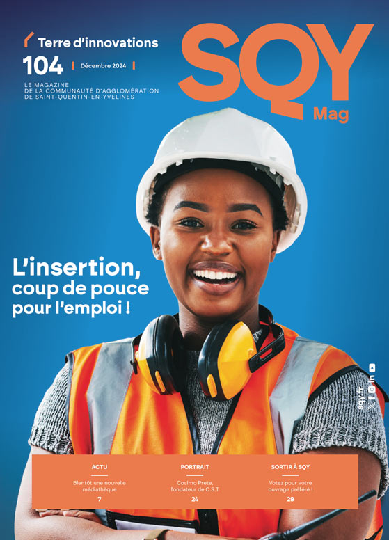 SQY Mag n°104 décembre 2024 couverture