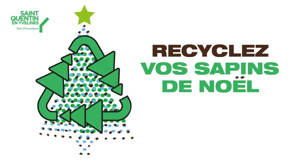 🎄 Collecte des sapins de Noël à SQY 42 collecte des sapins de noel recyclage