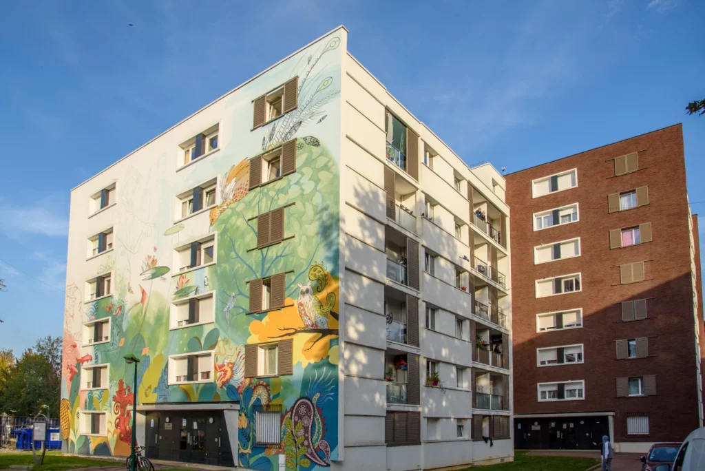 Renouvellement urbain : NPNRU du quartier du Valibout à Plaisir 2 quartier du Valibout Plaisir renouvellement urbain npnru