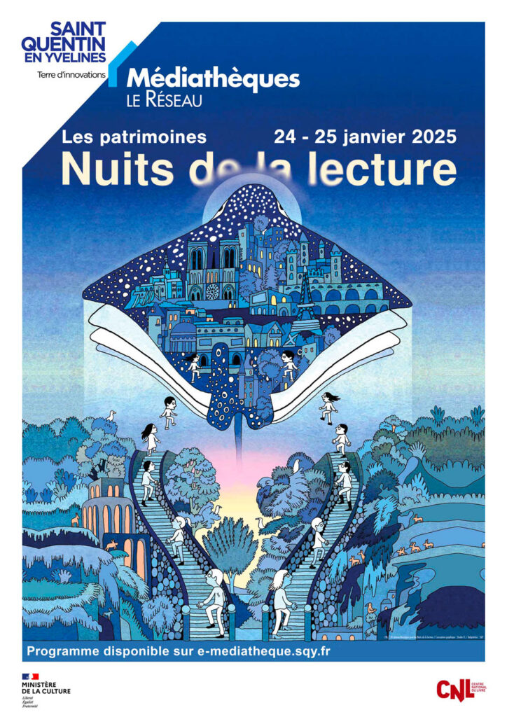 affiche nuit de la lecture2025 couv