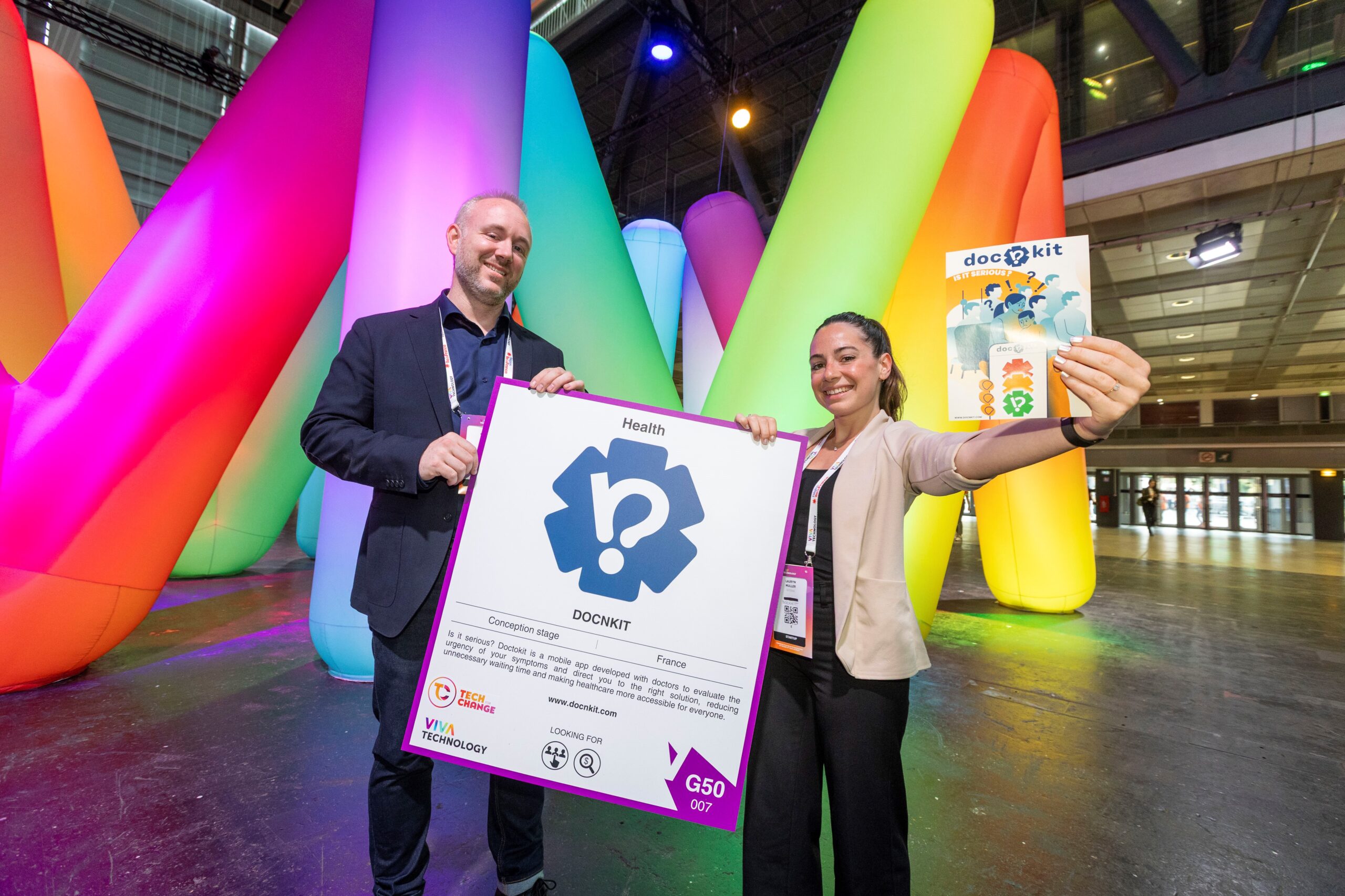 Les innovations Saint-Quentinoises brillent à VivaTech ! 4 Docnkit