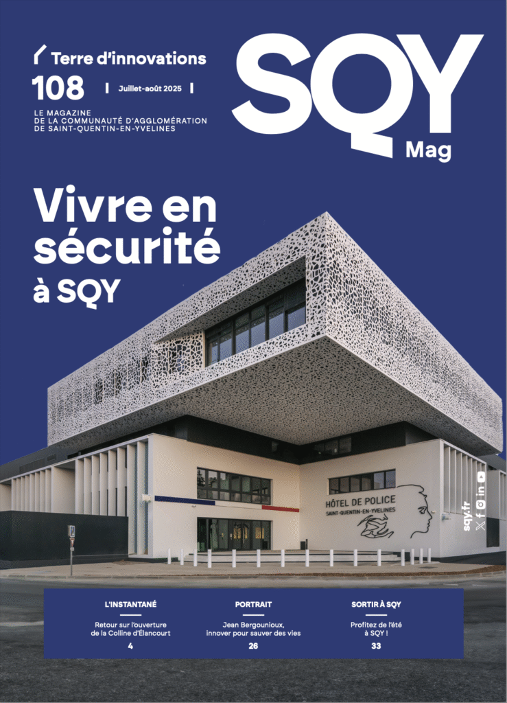 Couverture SQY Mag juillet aout 2025