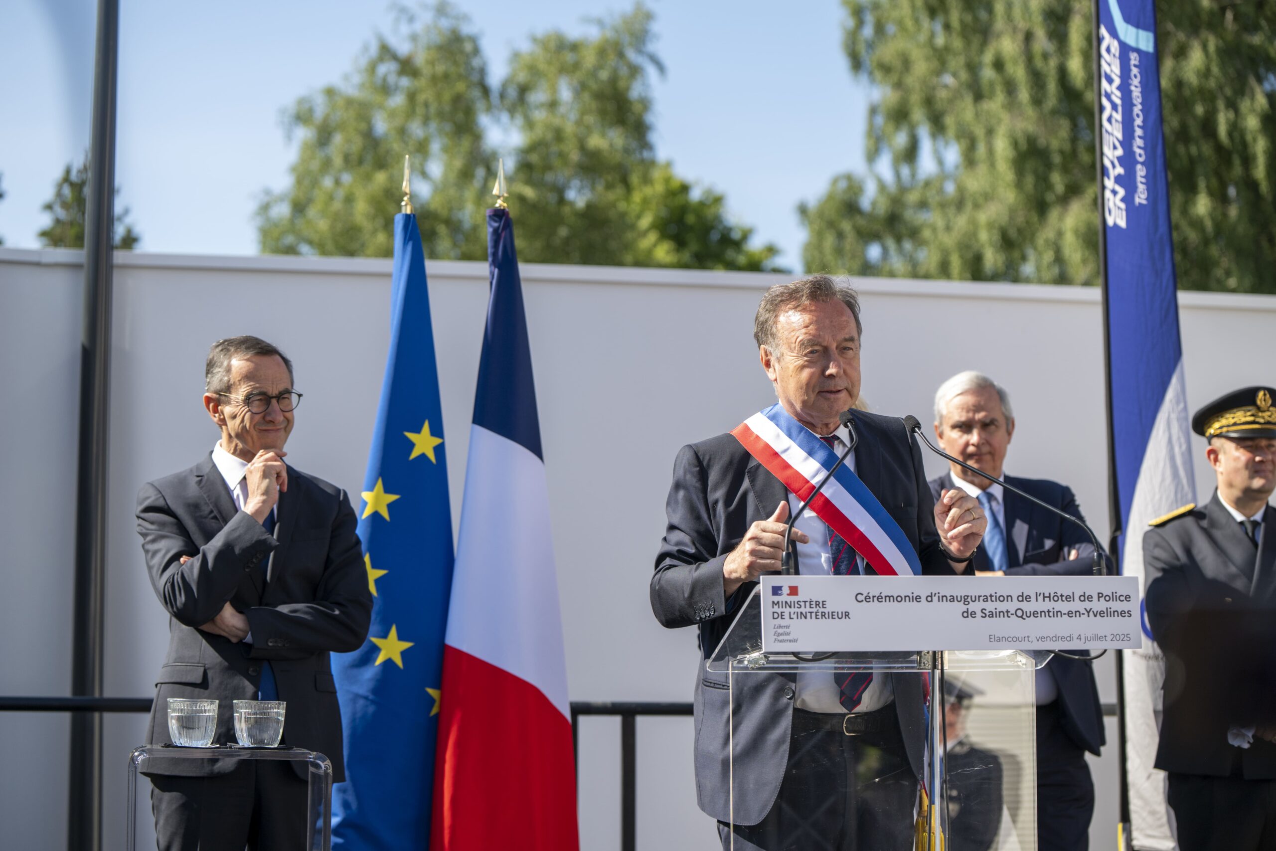 L’inauguration de l'hôtel de Police de SQY : un modèle d’innovation et de sécurité 5 inauguration de l'hôtel de Police de SQY Discours fourgous