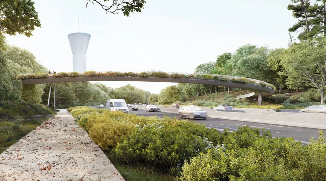 Passerelle cyclable sur la RN10 : bientôt une nouvelle liaison entre Montigny et l’Île de Loisirs 3 © Nu • Architecture & Ingénierie