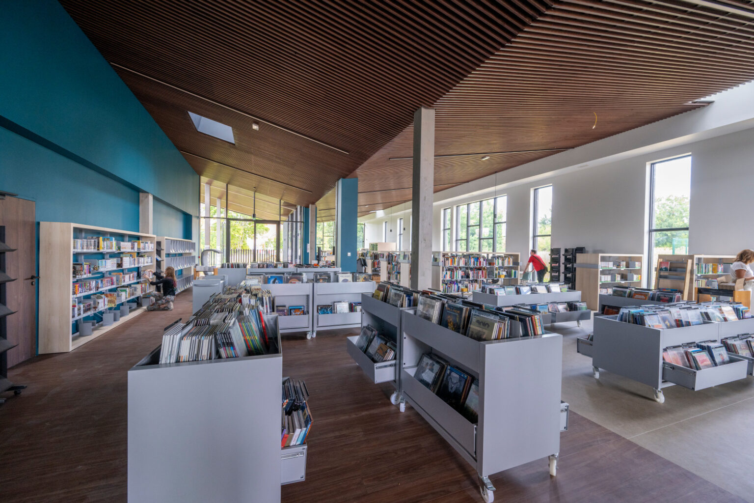 installation mediatheque J Brel