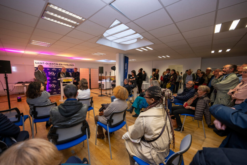 Vernissage Exposition Nouvelle ville vie nouvelle: discours élus