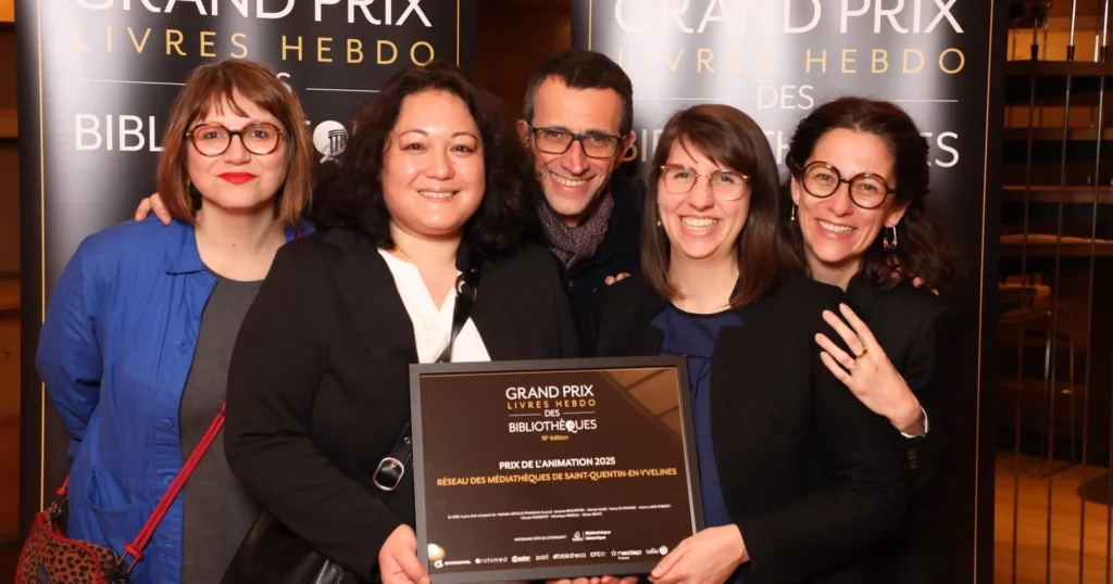 🏆Prix Livres Hebdo : Les médiathèques de SQY à l’honneur 36 Prix Livres Hebdo