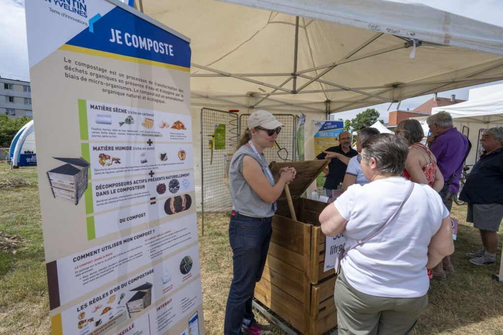 Stand SQY Tri Je composte