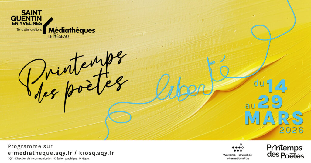Printemps des poètes 2026