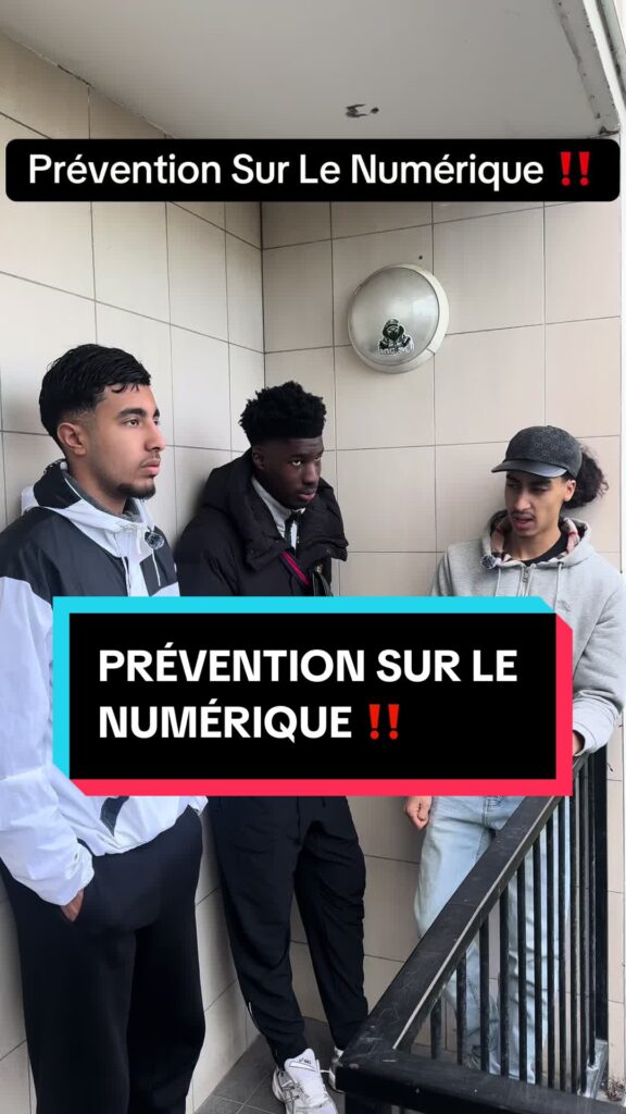 Video tiktok de Amadou: prévention sur numérique