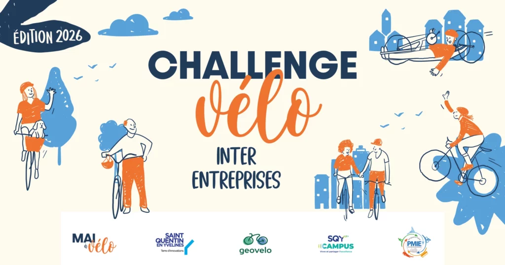 Challenge Vélo Inter-Entreprises : une édition 2026 record pour les entreprises de SQY 22 CHALLENGE VELO