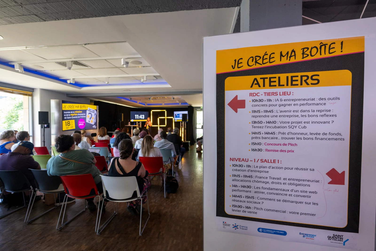 Je crée ma boîte : une journée pour booster vos projets ! 8 SELECTION Je cree ma boite 2026 A Rosetti L Merckaert M Laugier Guillaume Cairou CCI