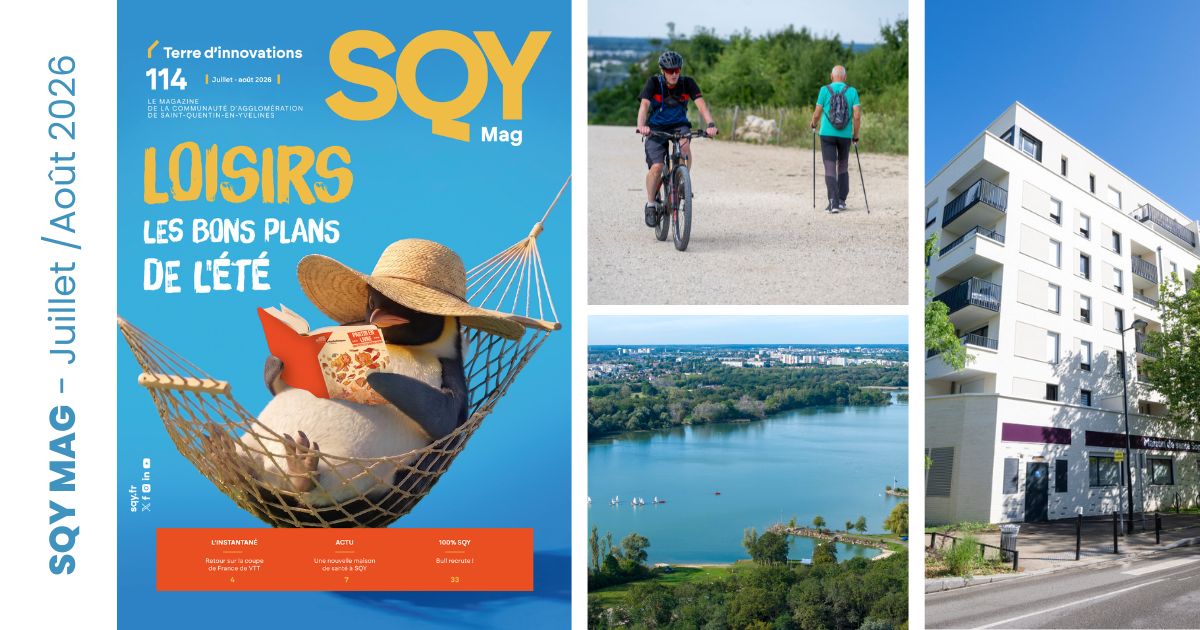 SQY Mag de Juillet-Août 2026 1 SQY mag