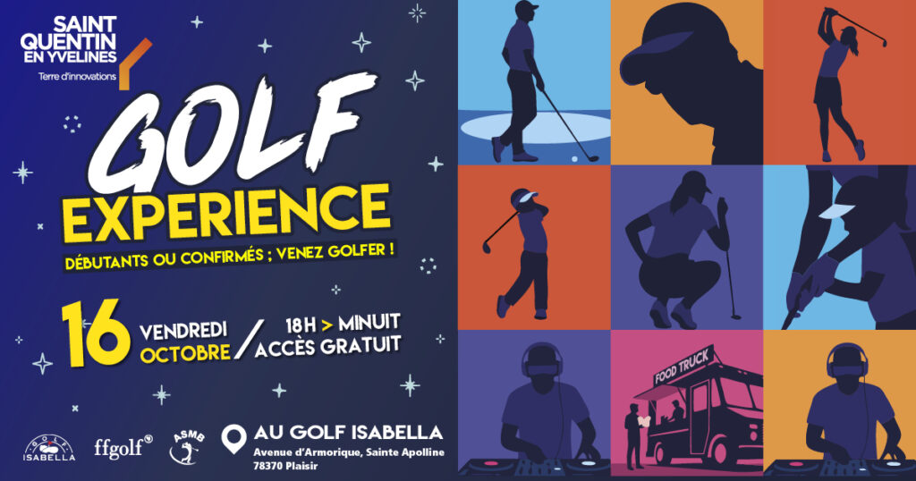 GOLF EXPERIENCE revient !🏌️♂️🌙 1 Golf EXPERIENCE