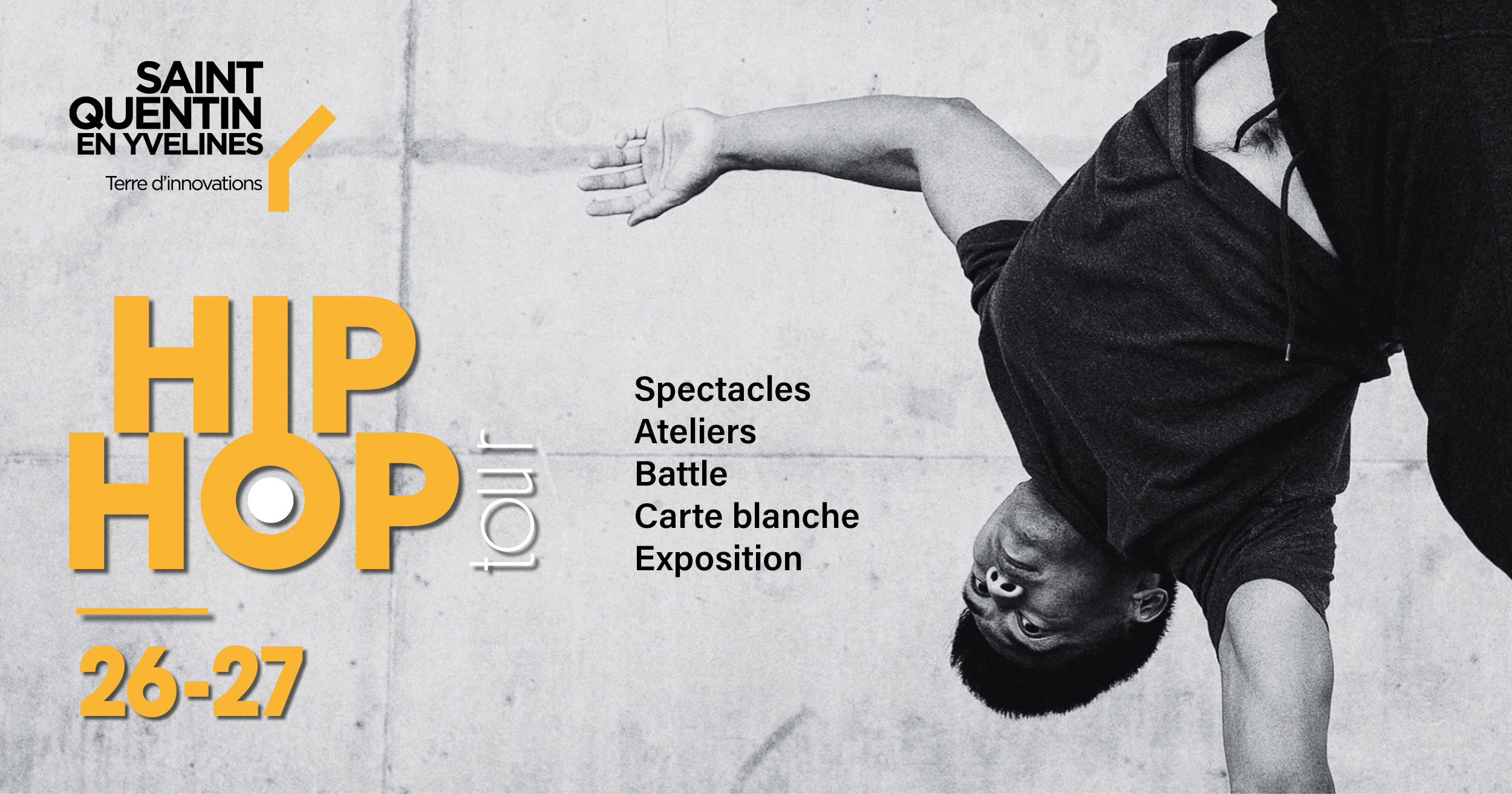 Le SQY Hip-Hop Tour 2026-2027 arrive ! 1 Hip-Hop Tour