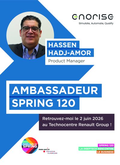 Paris-Saclay SPRING 2026 : La deeptech rencontre le business 7 Hassen HADJ-AMOR ENORISE