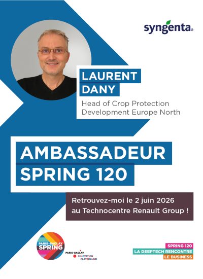 Paris-Saclay SPRING 2026 : La deeptech rencontre le business 8 Laurent Dany SYNGENTA